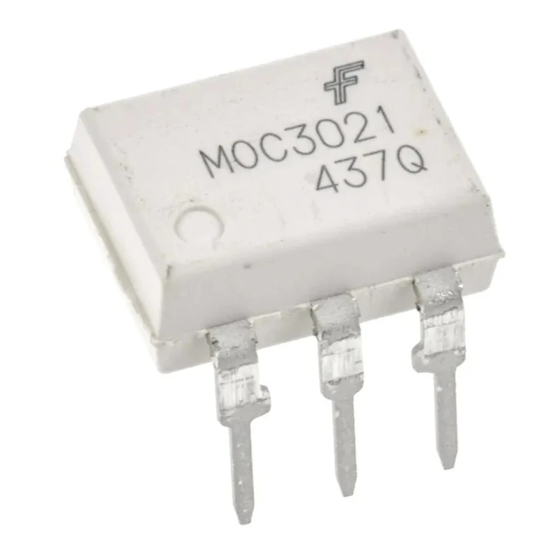 onsemi DC Input Optocoupler Through Hole 6-Pin DIP Triac Output 1.5V Forward Voltage MOC3021M