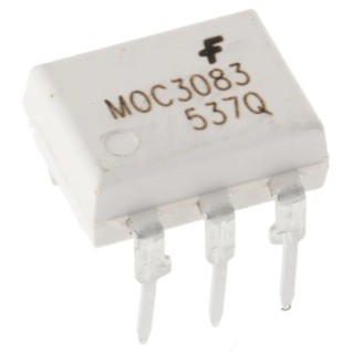 onsemi DC Input Optocoupler Through Hole 6-Pin DIP Triac Output MOC3083M