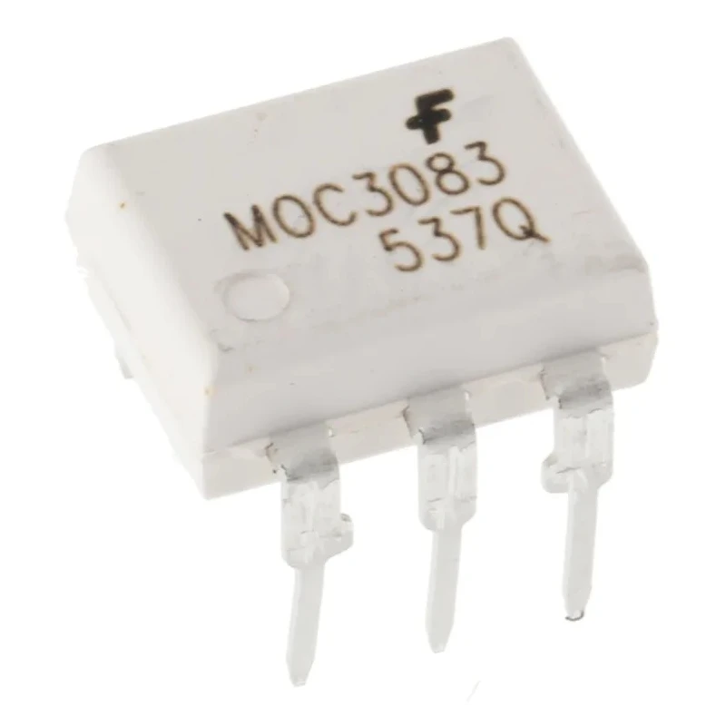 onsemi DC Input Optocoupler Through Hole 6-Pin DIP Triac Output MOC3083M