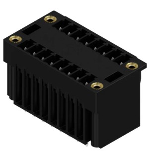 Weidmüller Pluggable Terminal Block SC-D Series 16-Contact 3.81 mm Pitch 2 Row Male Connector 320V 17.5A 1030850000