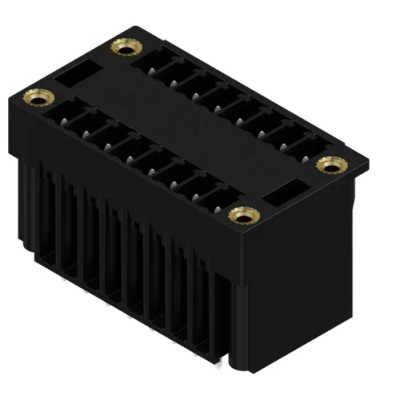 Weidmüller Pluggable Terminal Block SC-D Series 16-Contact 3.81 mm Pitch 2 Row Male Connector 320V 17.5A 1030850000