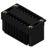 Weidmüller Pluggable Terminal Block SC-D Series 16-Contact 3.81 mm Pitch 2 Row Male Connector 320V 17.5A 1030850000