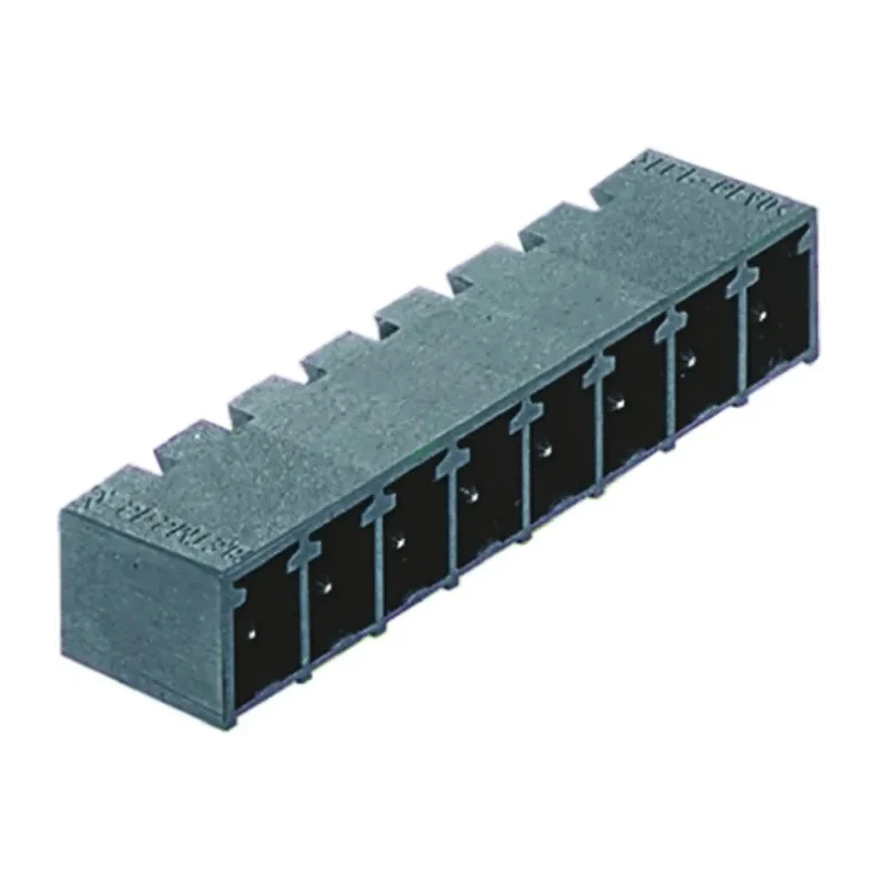 Weidmüller OMNIMATE SC Series Pluggable Terminal Block 10-Contact 3.81 mm Pitch 1 Row 320V Male Right Angle 1862550000