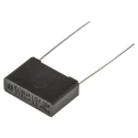 Panasonic ECQUA Film Capacitor X2, ±20 %, 100 nF 275V AC Through Hole Mount ECQUAAF104M