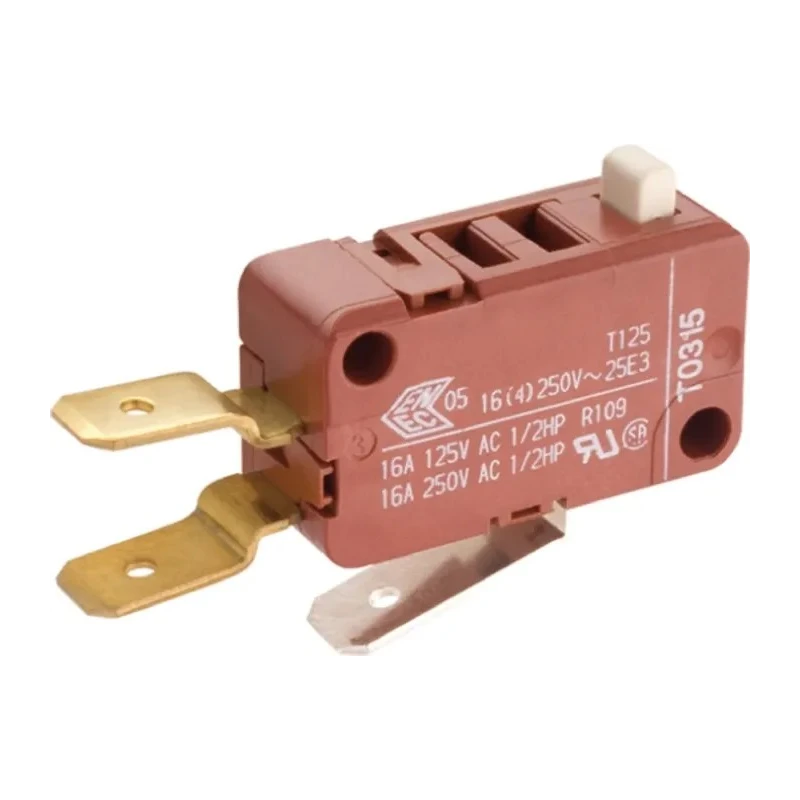 Marquardt Plunger Micro Switch Tab Terminal 16A 250V AC SPCO IP40 IP00 1085.0403