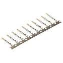 HARTING Backplane Connector Contact, Straight Female, Gold over Nickel Plating, Copper Alloy, 2A Current, Crimp 09020006484