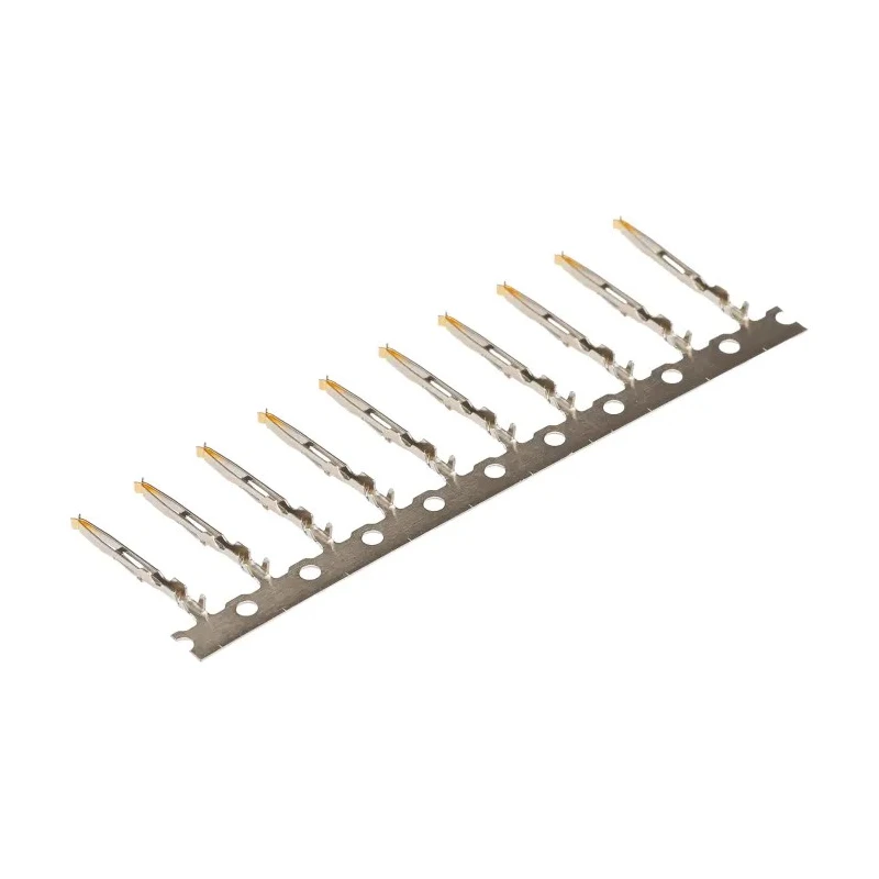 HARTING Backplane Connector Contact, Straight Female, Gold over Nickel Plating, Copper Alloy, 2A Current, Crimp 09020006484