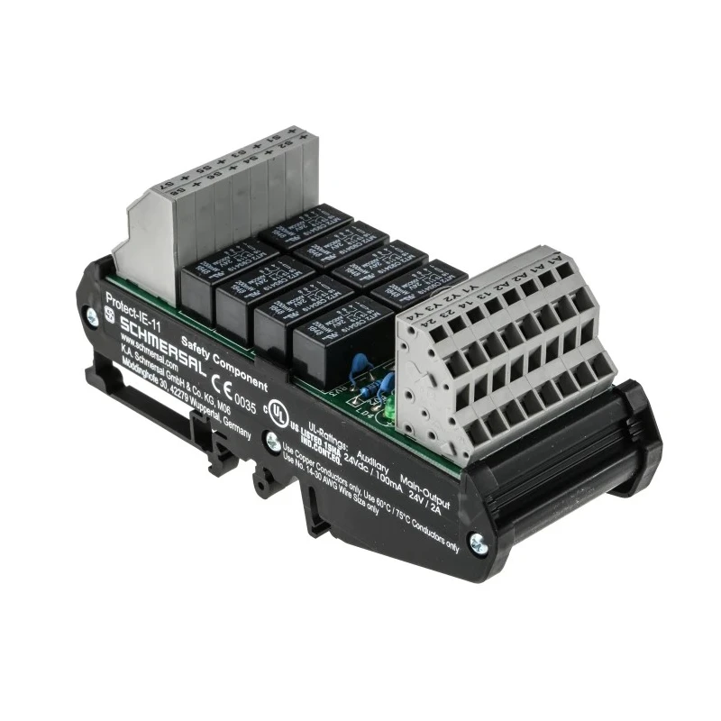 Schmersal PROTECT-IE Series Output Module 0 Inputs 6 Outputs 24V DC 2 NC PROTECT-IE-11