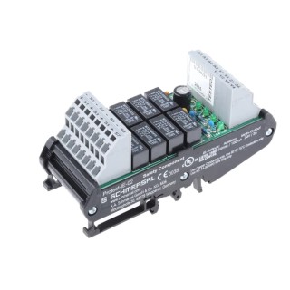 Schmersal PROTECT-IE Series Output Module, 0 Inputs, 6 Outputs, 24V DC, 2 NC, Clamp Terminal PROTECT-IE-02
