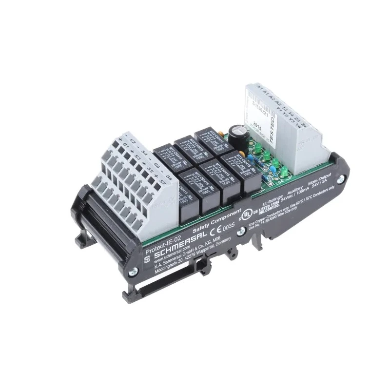 Schmersal PROTECT-IE Series Output Module, 0 Inputs, 6 Outputs, 24V DC, 2 NC, Clamp Terminal PROTECT-IE-02