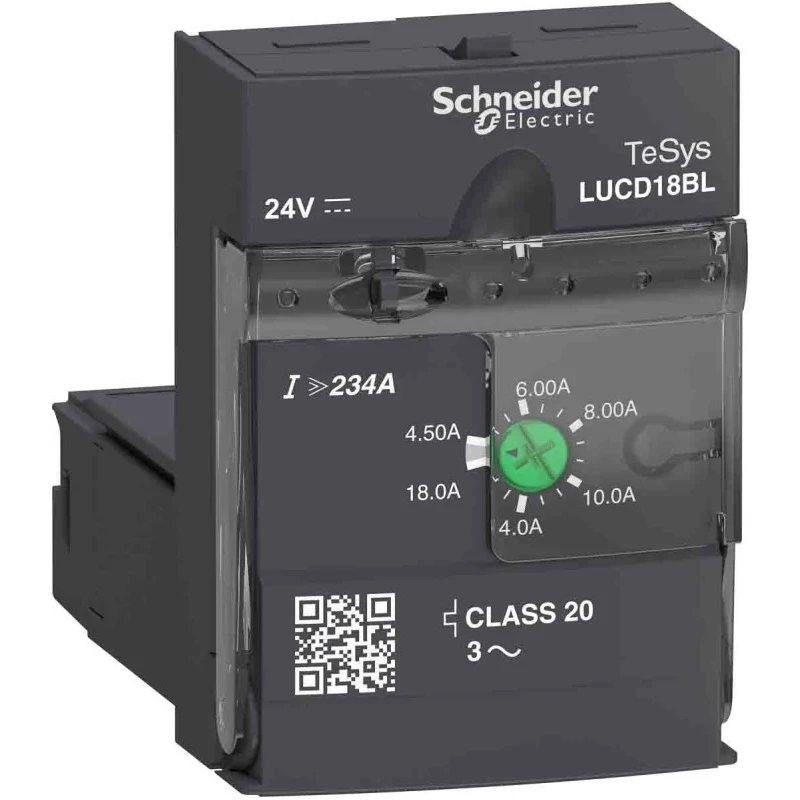 Schneider Electric TeSys U Advanced Motor Starter, 24V, 15 kW, 3 Phase, IP40, IP20 LUCD18BL