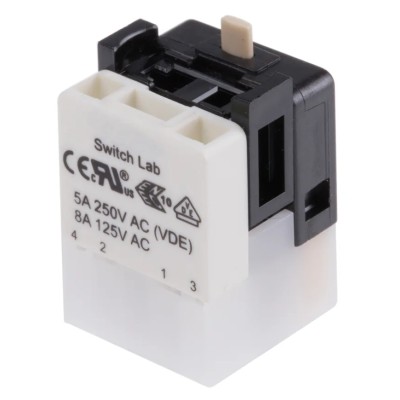 RS PRO Contact Unit for Use with ADA16E Series 250 V AC, 1 CO ADA16E
