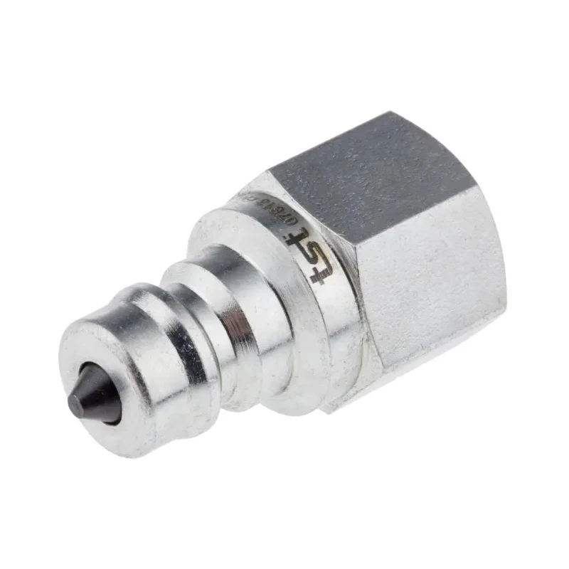 RS PRO Steel Hydraulic Quick Connect Coupling Male BSP 1/4 in 400 bar 745-4700
