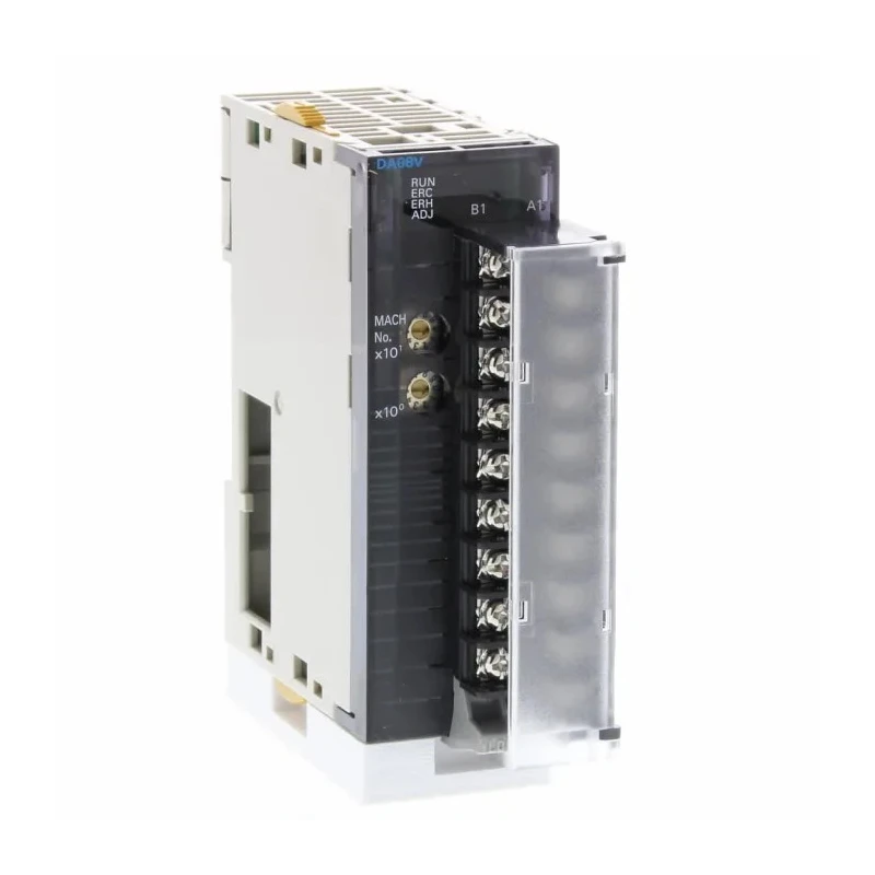 Omron CJ Series PLC I/O Module 8-Channel Analog Output 24V DC 2.4mA Output Current CJ1W