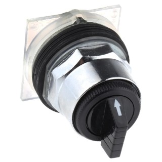 Schneider Electric Selector Switch Head 30 mm Cutout 3 Position Spring Return IP66 Harmony 9001K 9001KS52B