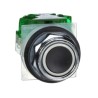 Schneider Electric Harmony 9001K Series Push Button Switch, Spring Return, 30 mm Cutout, 1 NO, Black LED, IP66 9001KR1BH5