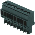 Weidmüller Pluggable Terminal Block, BC 3.81 Series, 4-Contact, 3.81 mm Pitch, 1 Row, 320 V, 17.5 A, Nylon 1798550000