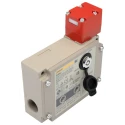Omron Industrial Metal Housing Door Switch with IP67 Rating 24V DC 300mA Safety Contacts Power to Unlock D4BL