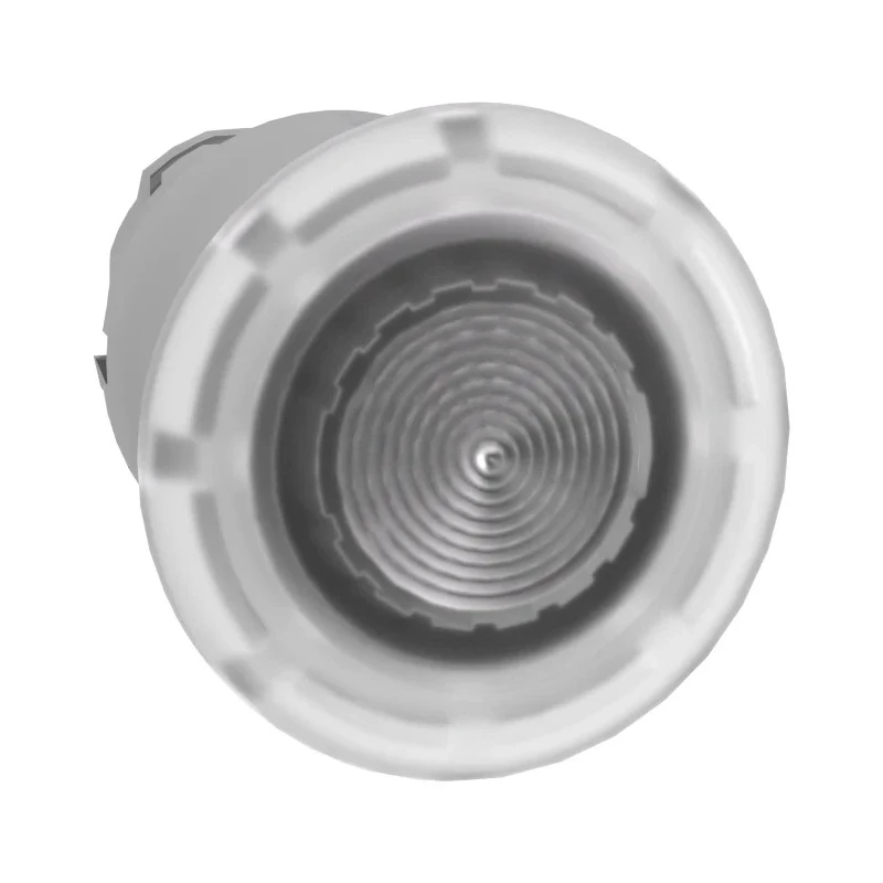 Schneider Electric Harmony XB4 Series White Mushroom Shaped Round Latching Push Button Head 22mm Cutout IP66 IP69K ZB4BW613