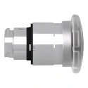 Schneider Electric Harmony XB4 Series White Mushroom Shaped Round Latching Push Button Head 22mm Cutout IP66 IP69K ZB4BW613