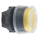 Schneider Electric Harmony XB5 Series Yellow Spring Return Push Button Head 22 mm Cutout IP66 IP67 ZB5AP5