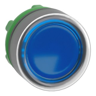 Schneider Electric Harmony XB5 Series Blue Spring Return Push Button Head, 22 mm Cutout, IP66, IP67 ZB5AW563