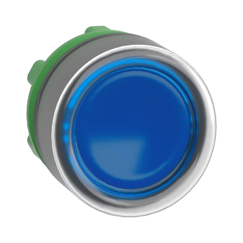 Schneider Electric Harmony XB5 Series Blue Spring Return Push Button Head, 22 mm Cutout, IP66, IP67 ZB5AW563