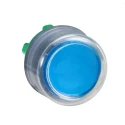 Schneider Electric Harmony XB5 Series Blue Spring Return Push Button Head, 22 mm Cutout, Plastic, IP67 IP66 ZB5AP6