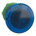 Schneider Electric Harmony XB5 Series Blue Latching Mushroom Push Button Head 22mm Cutout IP66 IP69K ZB5AW763