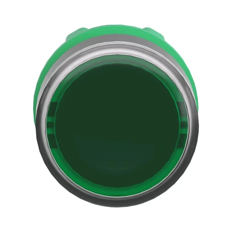 Schneider Electric Harmony XB5 Series Green Spring Return Push Button Head, 22 mm Cutout, IP69K, IP67, IP66 ZB5AA38
