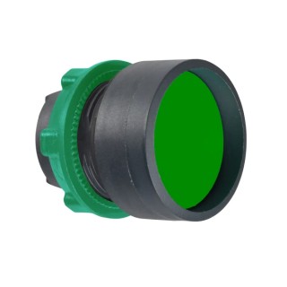 Schneider Electric Harmony XB5 Series Green Spring Return Push Button Head 22 mm Cutout IP66, IP67, IP69K ZB5AA36