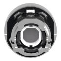 Schneider Electric Harmony XB4 Series Orange Metal Spring Return Push Button Head, 22 mm Cutout, 28.5 mm Diameter ZB4BW153