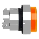 Schneider Electric Harmony XB4 Series Orange Metal Spring Return Push Button Head, 22 mm Cutout, 28.5 mm Diameter ZB4BW153