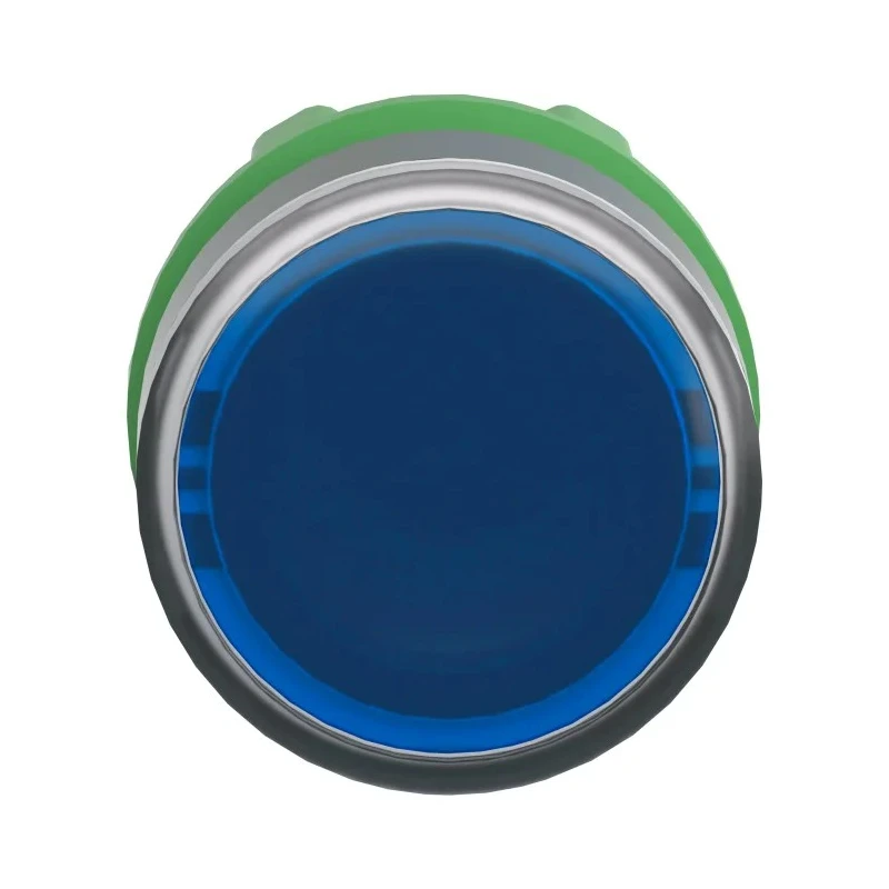 Schneider Electric Harmony XB5 Series Blue Spring Return Push Button Head, 22 mm Cutout, IP66 IP67 IP69K ZB5AA68