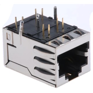 Bel-Stewart Shielded and Unshielded Jack SS-77100 ARJ45 1 Port 