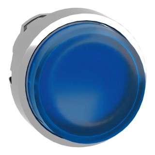 Schneider Electric Harmony XB4 Series Blue Maintained Push Button Head 22 mm Cutout IP67 IP69K ZB4BH63