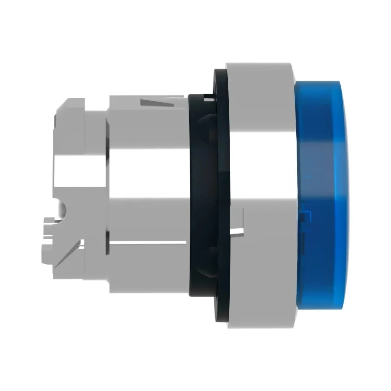 Schneider Electric Harmony XB4 Series Blue Maintained Push Button Head 22 mm Cutout IP67 IP69K ZB4BH63