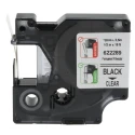 Dymo Black on Clear Label Printer Tape 12 mm Width 5.5 m Length 622289