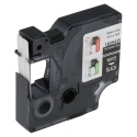 Dymo White on Black Label Printer Tape 12 mm Width, 5.5 m Length 1805435