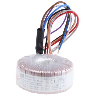 Block Toroidal Transformer Dual 230 V AC Input 2 x 24 V AC Output 120 VA RKD 120/2x24