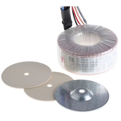 Block Toroidal Transformer 230 V AC Primary 2 x 24 V AC Secondary Dual Output 80 VA RKD 80/2x24