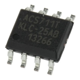 Allegro Microsystems Surface Hall Effect Sensor 3 V to 5.5 V SOIC 8-Pin ACS711KLCTR-25AB-T