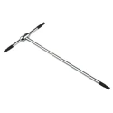 Facom Metric T-Handle Hex Key, Hex Size 3 mm, Chrome Vanadium Steel, Chrome Finish 84TC.3