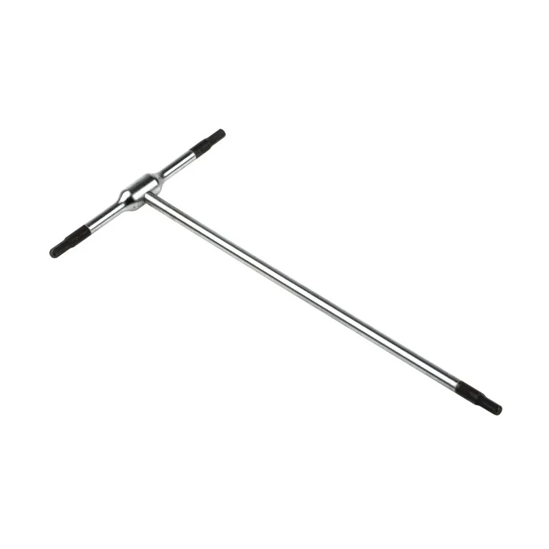 Facom Metric T-Handle Hex Key, Hex Size 3 mm, Chrome Vanadium Steel, Chrome Finish 84TC.3