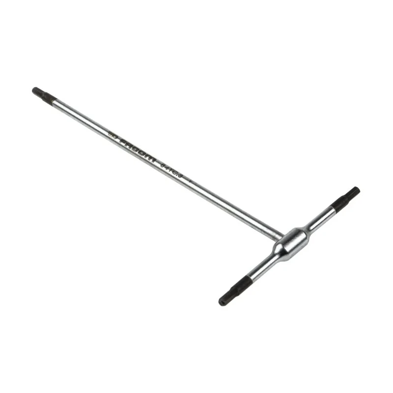 Facom Metric T-Handle Hex Key, Hex Size 3 mm, Chrome Vanadium Steel, Chrome Finish 84TC.3