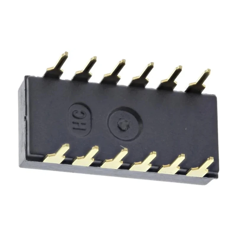 TE Connectivity Rotary Coded DIP Switch Through Hole Mount Extended Slide Actuator ADE06A04