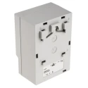 STEGO 13A Light Grey 1 Gang Plug Socket SD035 Indoor Type G British 230V Plastic DIN Rail Mount SD035