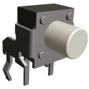 TE Connectivity White Tactile Switch Button 3.56 mm SPST 50mA 24 V dc Surface FSMRA5JH04