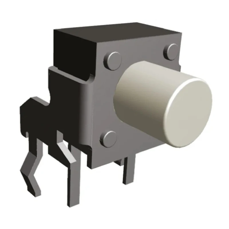 TE Connectivity White Tactile Switch Button 3.56 mm SPST 50mA 24 V dc Surface FSMRA5JH04