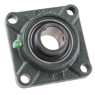 RS PRO 4 Hole Flange Bearing Unit Cast Iron 35 mm Inside Diameter UCF207